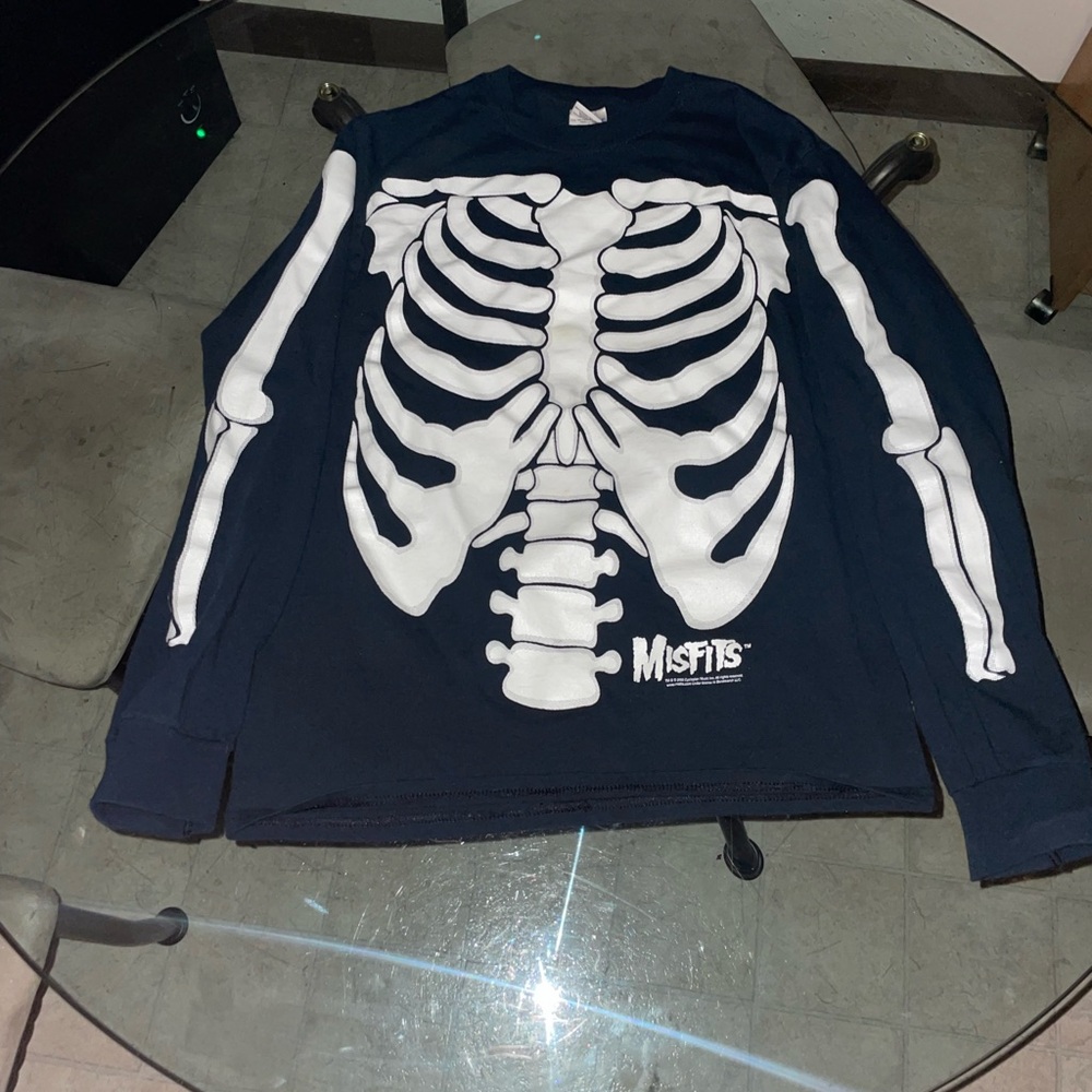 *RARE* Misfits glow in the dark long sleeve shirt